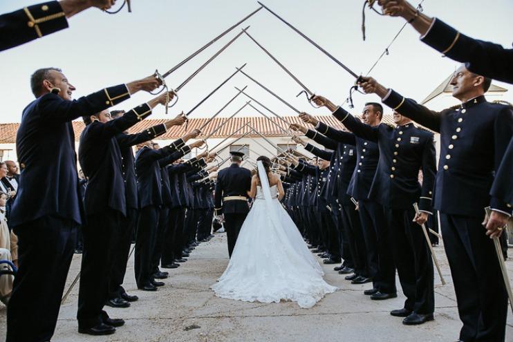 Una boda en una estacion antigua