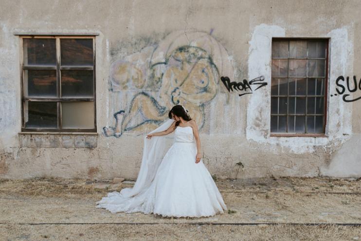 Una boda en una estacion antigua