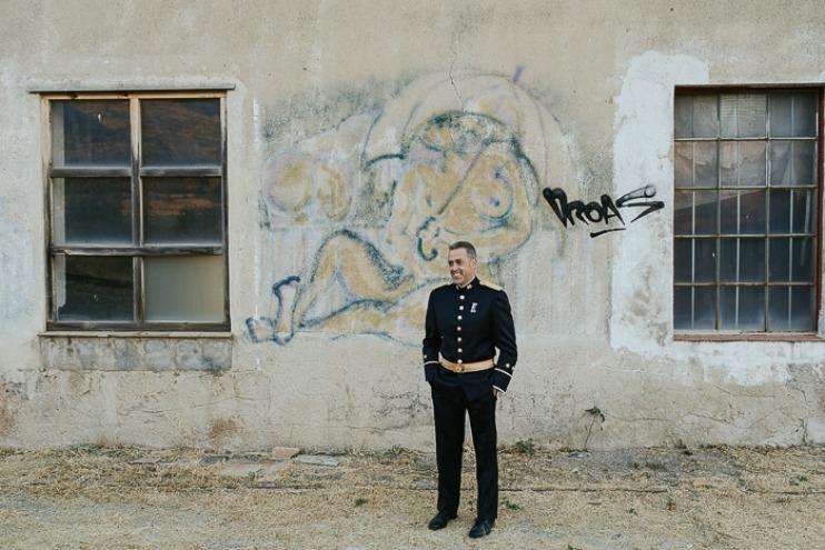 Una boda en una estacion antigua