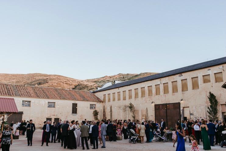 Una boda en una estacion antigua