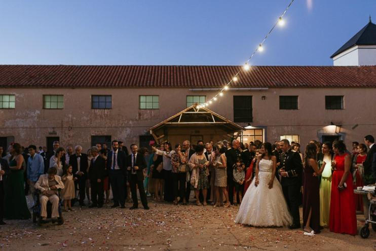 Una boda en una estacion antigua