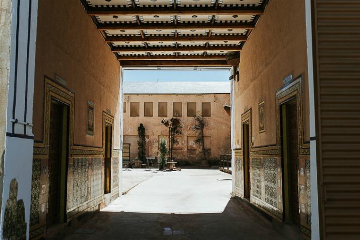 Una boda en una estacion antigua