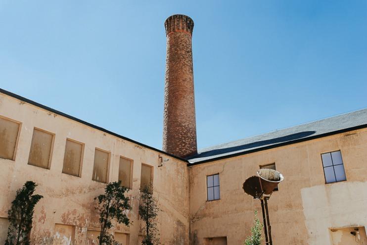 Una boda en una estacion antigua
