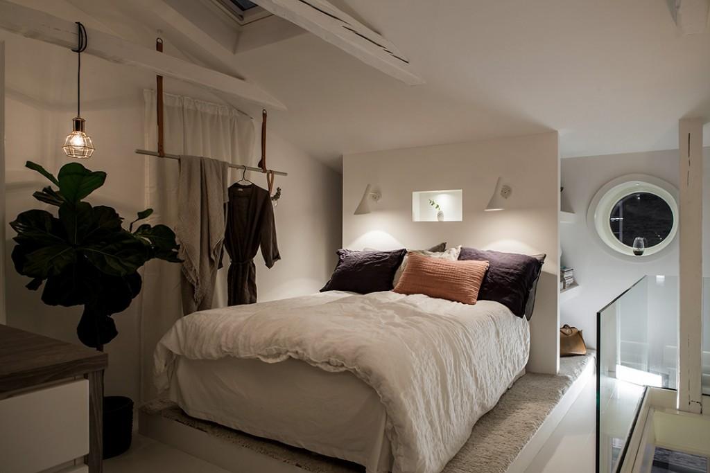 Estilo nórdico en el dormitorio