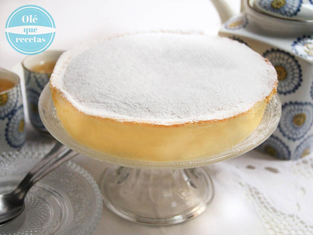 Pastel de queso japonés de 3 ingredientes