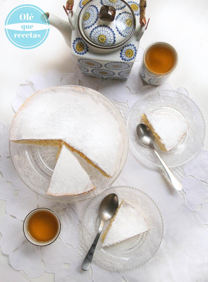 Pastel de queso japonés de 3 ingredientes