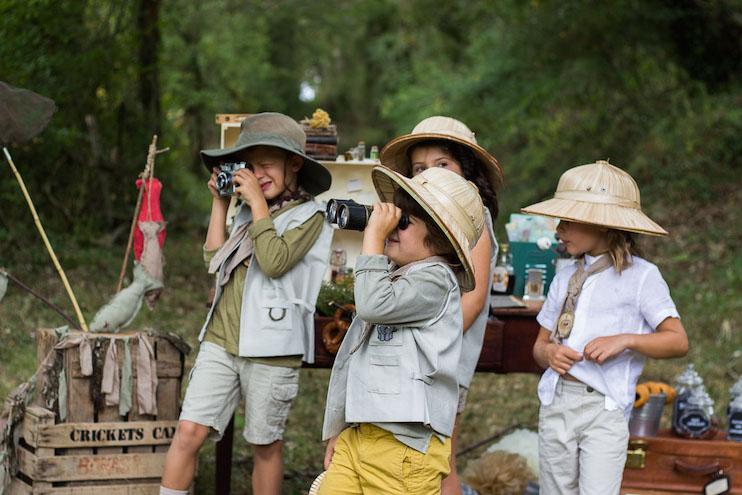 fiesta infantil exploradores