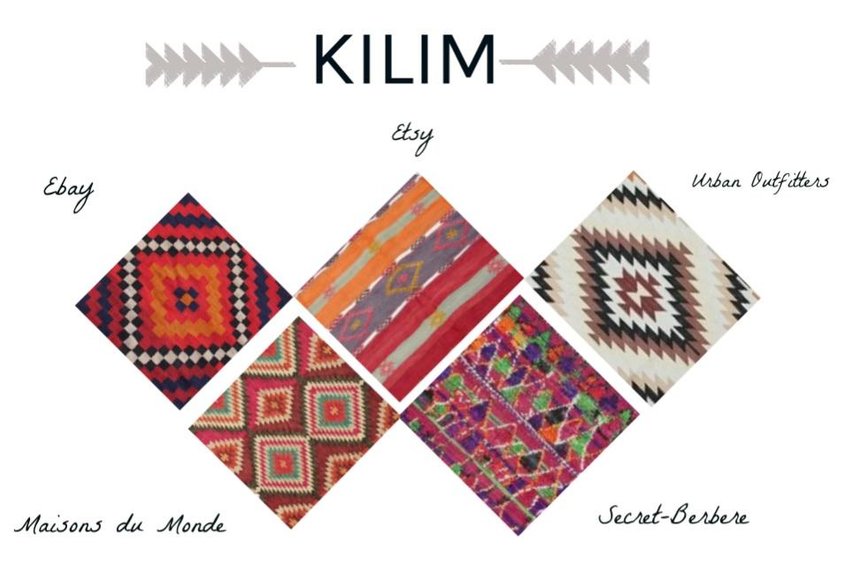 Propuestas tiendas Kilim