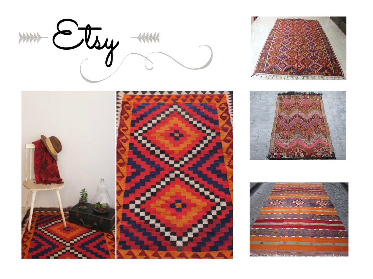 Etsy kilim