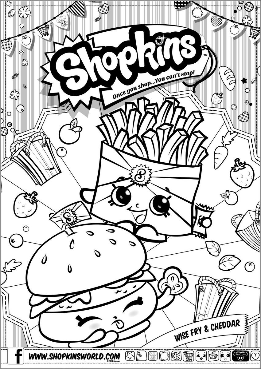 Dibujo Shopkins Para Dibujar