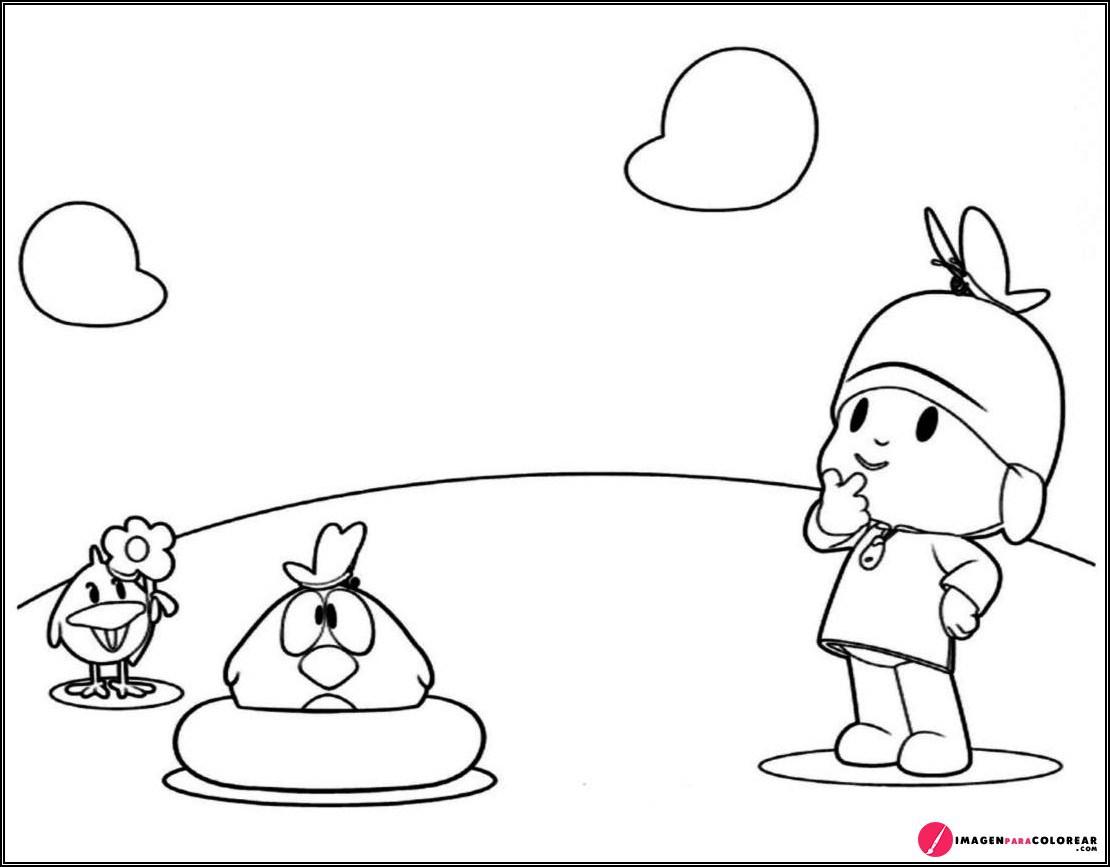 Dibujo Pocoyo Para Colorear