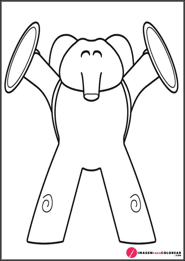 Elefante Dibujos De Pocoyo
