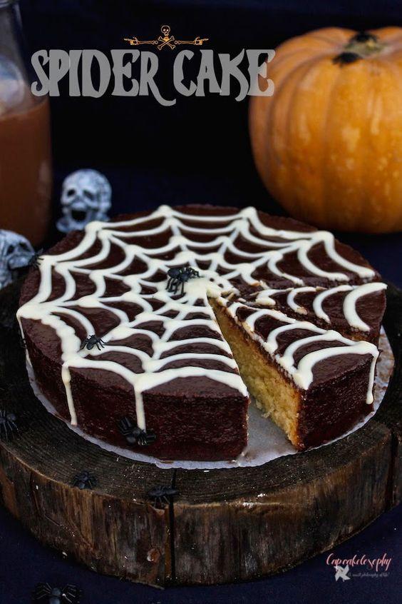 Tartas fáciles para Halloween