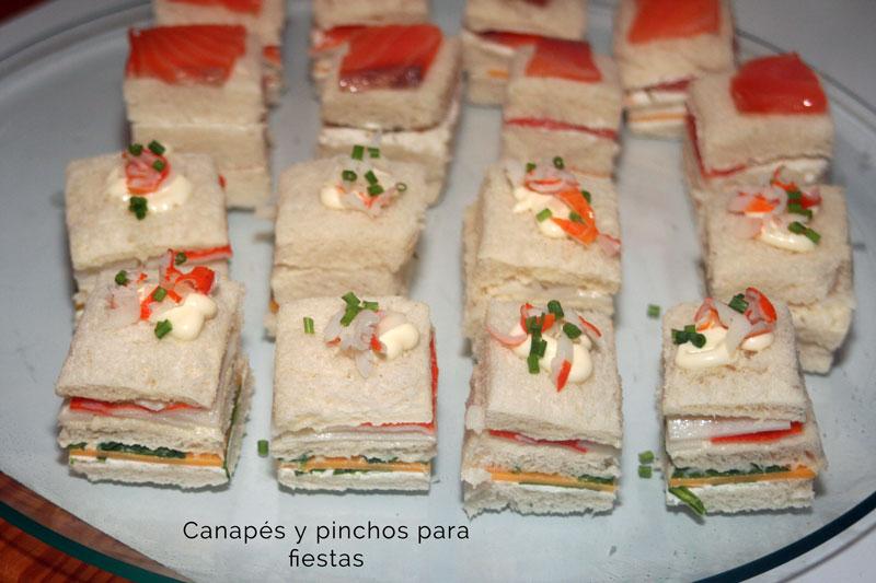 canapes y pinchos para fiestas