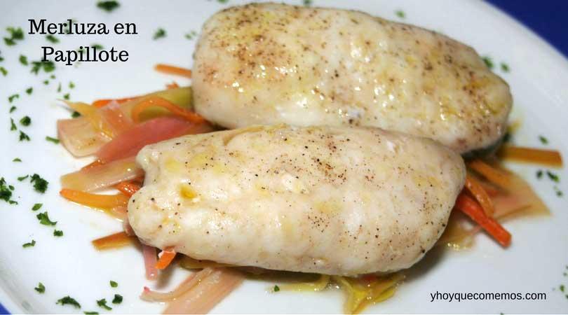 Merluza en Papillote