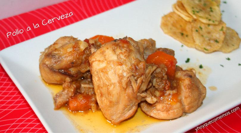 pollo a la cerveza