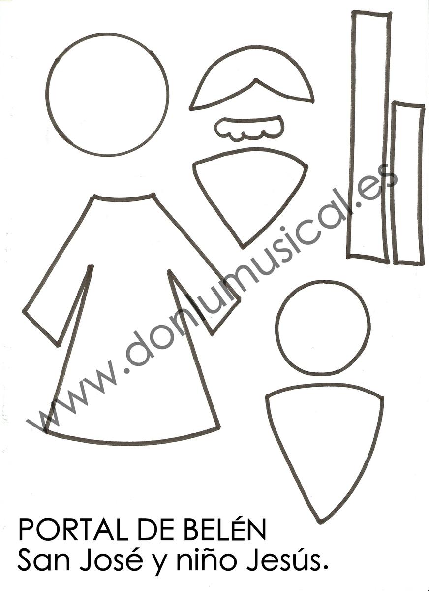 portal de belén de goma eva donlumusical san jose