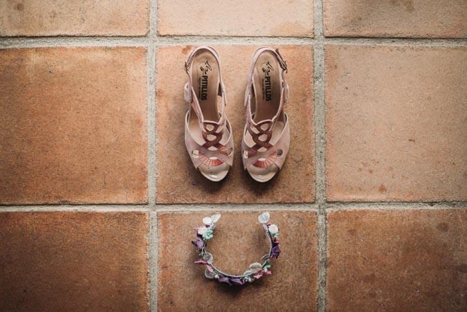 La boda boho de Lydia y Enric en Cal Visó