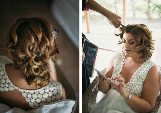 La boda boho de Lydia y Enric en Cal Visó