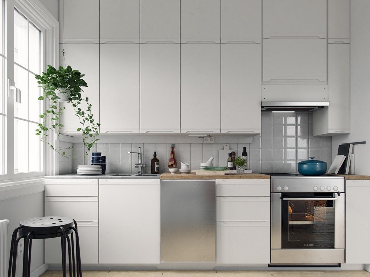 plain-white-cabinetry-chrome-features-scandinavian-kitchen