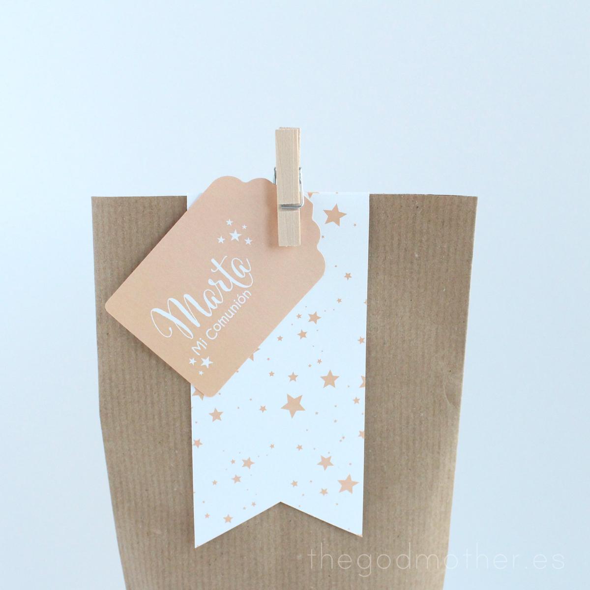 bolsas kraft personalizadas bautizo y comunion 1