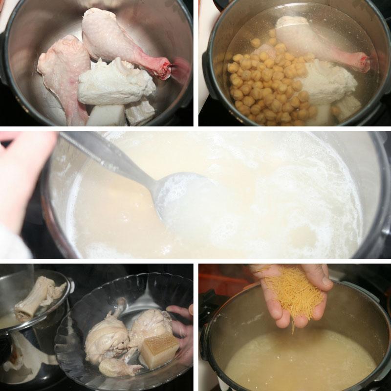 receta sopa de picadillo