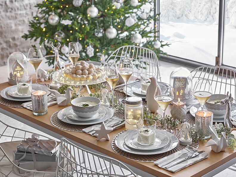 Mesas de Navidad 2017 white