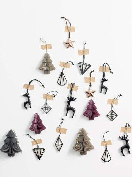 Different Christmas tree