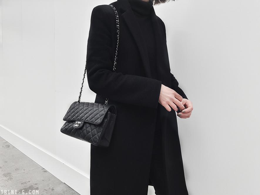 Trini | Claudie Pierlot coat Céline Bam Bam boots