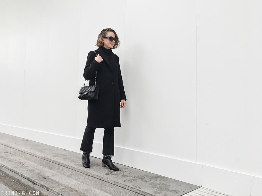 Trini | Claudie Pierlot coat Céline Bam Bam boots