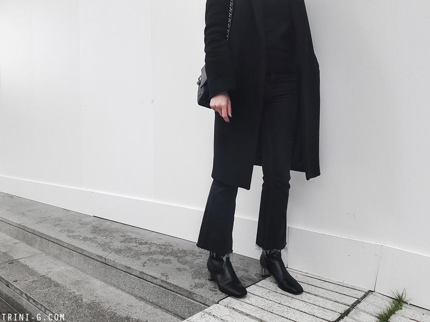 Trini | Claudie Pierlot coat Céline Bam Bam boots