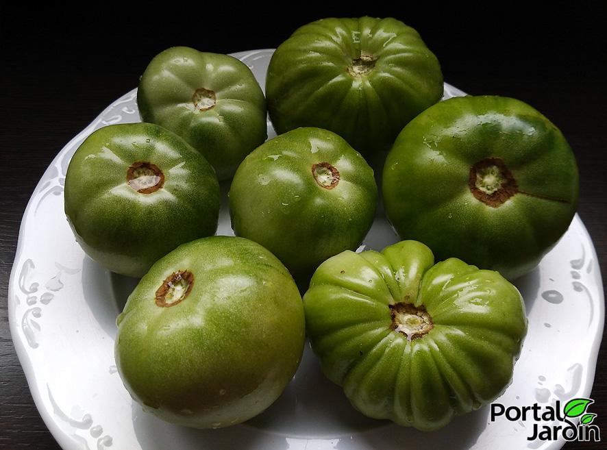 mermelada de tomates verdes