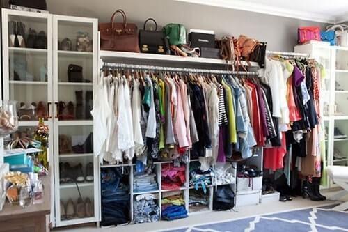 como organizar un armario de ropa