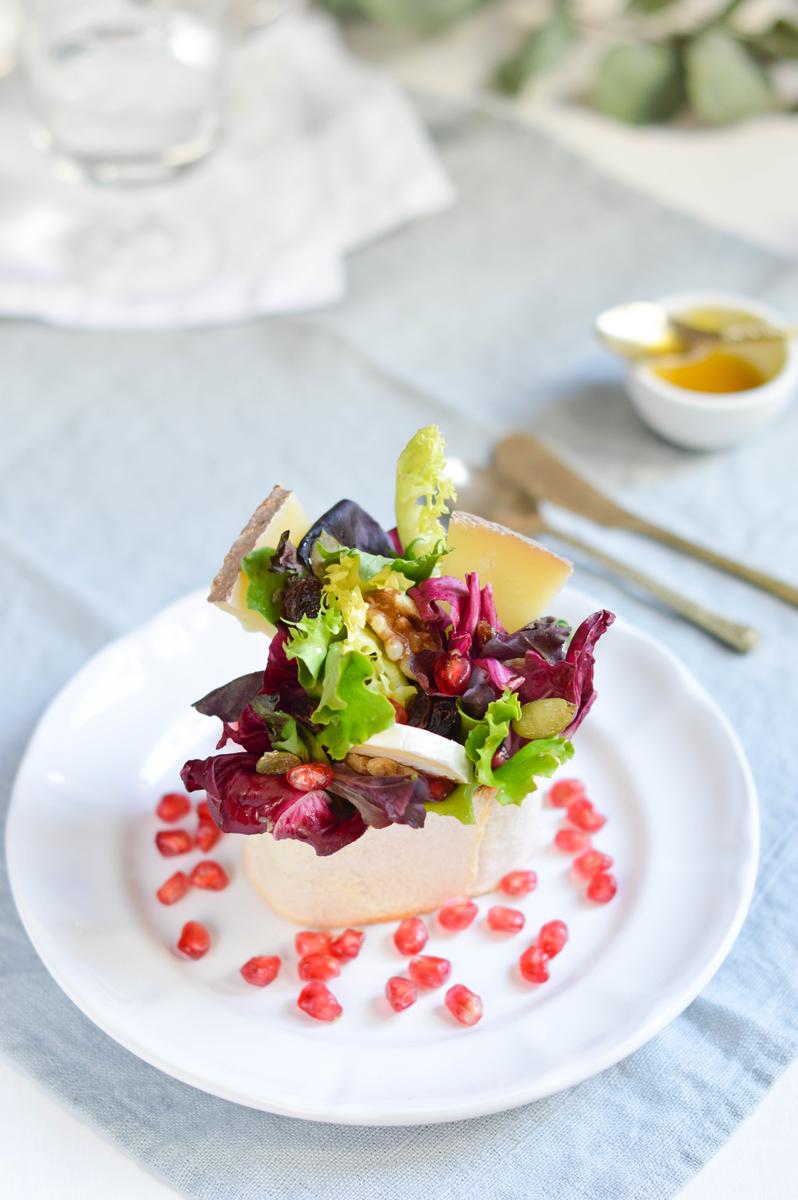 vasito de pan crujiente individual