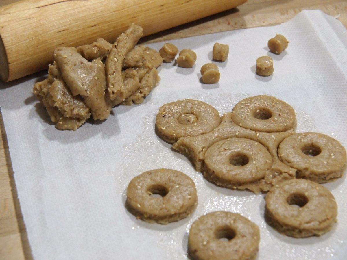 Roscos de vino integrales cortes