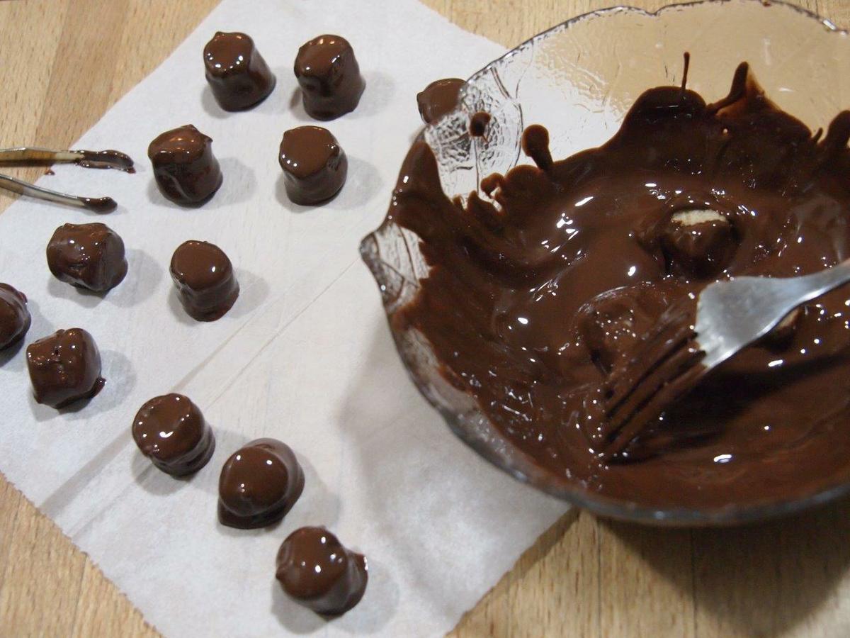 Agujeros de chocolate