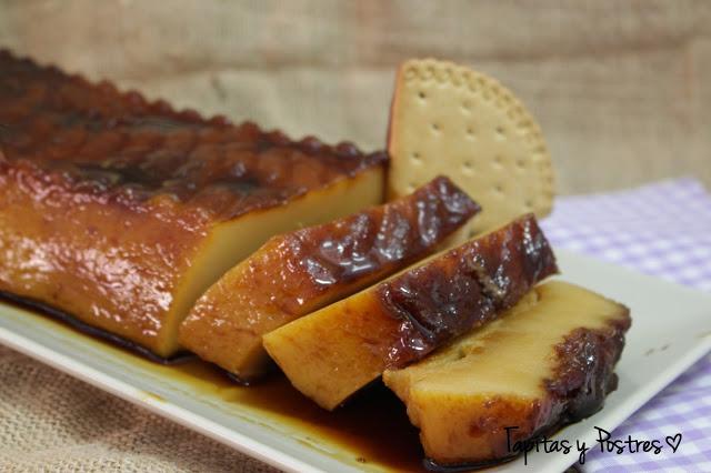 Flan de galletas
