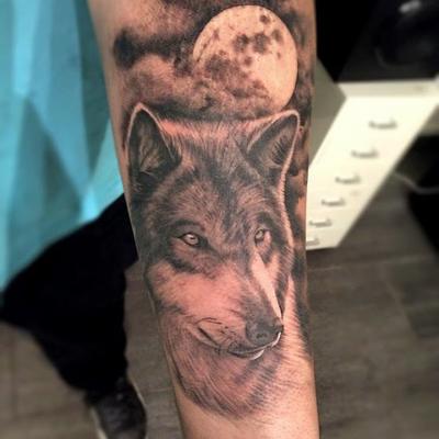 Tatuajes de lobos ~~ diseños para chicas y chicos y sus significados |  Belleza