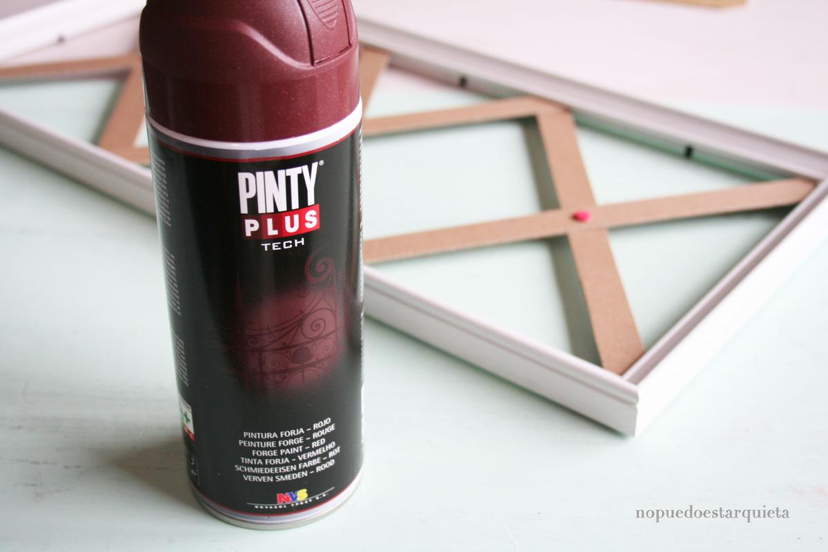 Pintura forja en spray diy. Desafío forja Pinty Plus