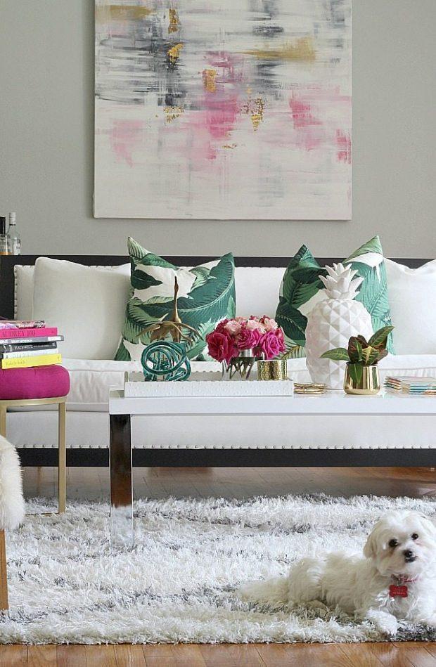 salon-chic-rosa-y-verde