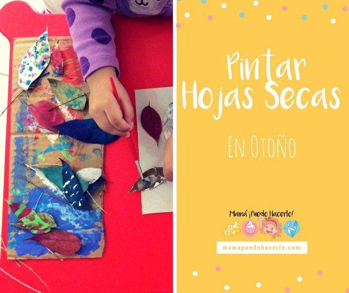 Pintar Hojas Secas en Otoño