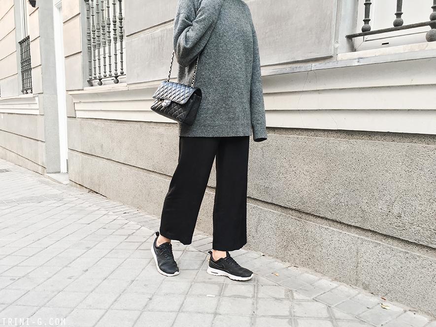 Trini | Balenciaga knitwear Chanel bag