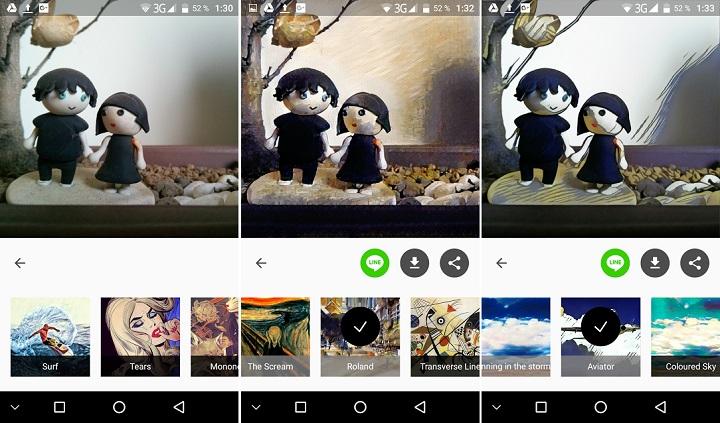 Prisma app aplicacion obras de arte filtros pictoricos Android iOS gratis Pixlr