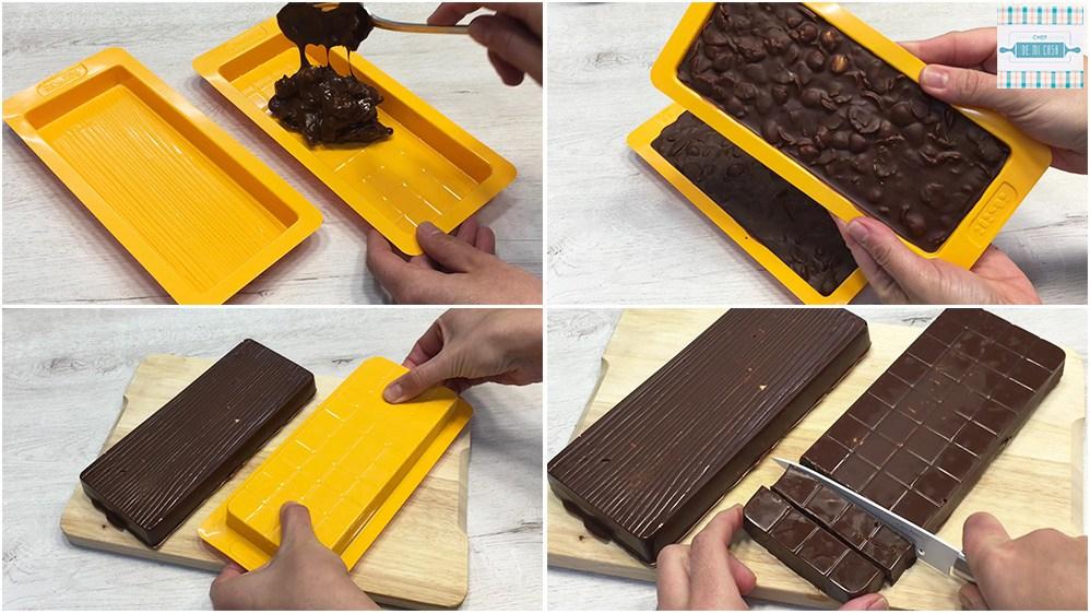 Turrón de Chocolate y Avellanas