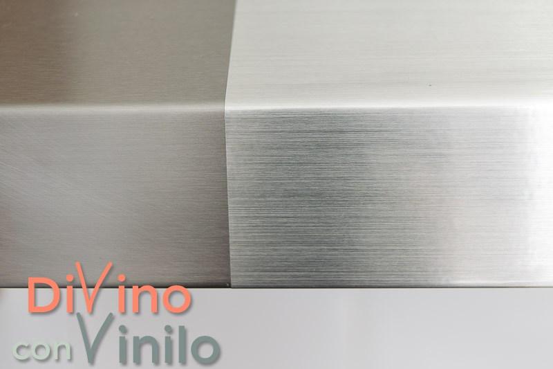 forrar con vinilo efecto acero inoxidable