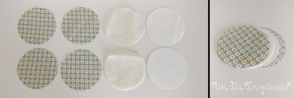 Discos de lactancia de tela