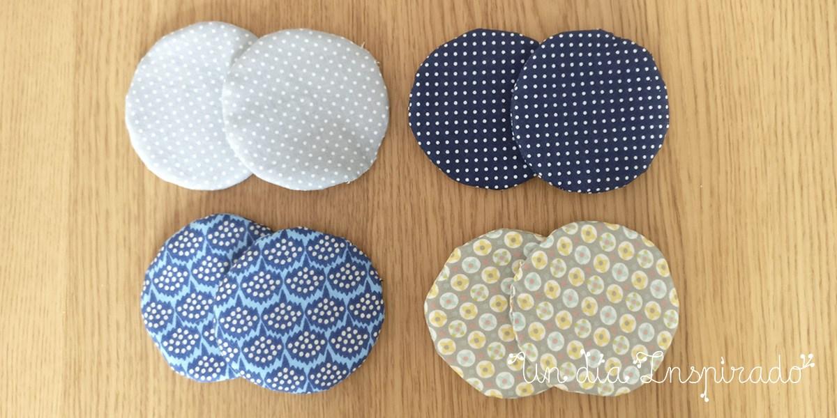 Discos de lactancia de tela