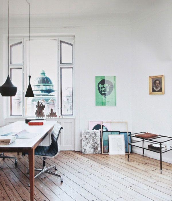 Casa en Copenhagen - despacho una mesa