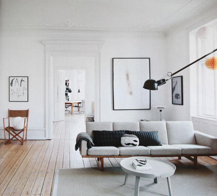 Casa en Copenhagen - salón gris