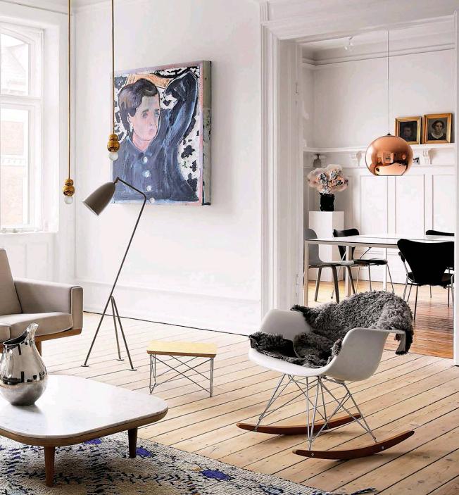 Casa en Copenhagen - salón divertido